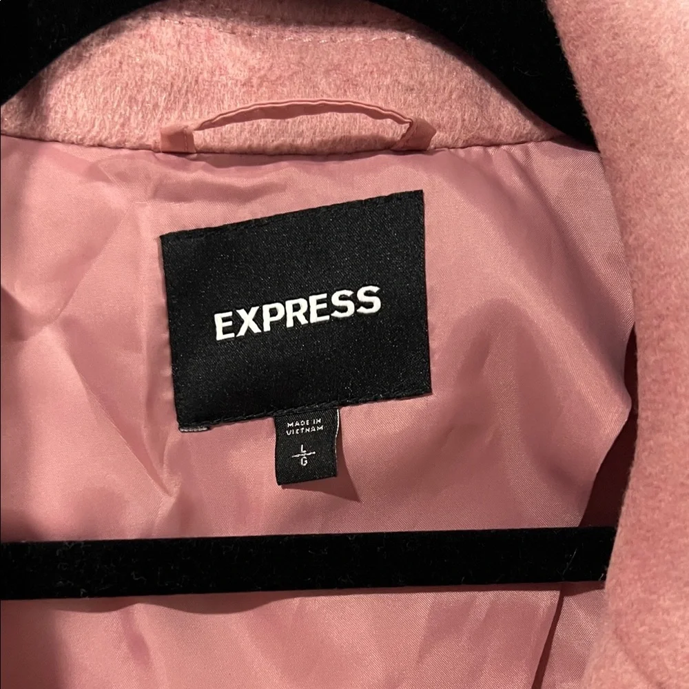 Express Women's Blush Pink Suit Jacket - Picture 2 of 2